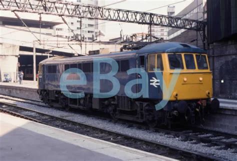 35MM RAILWAY SLIDE Of Class 86 86238 Birmingham New Street Copyright