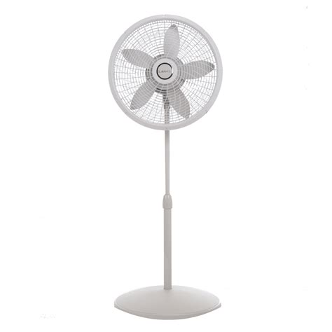 Lasko Adjustable Cyclone Pedestal Fan With Speeds S Gray