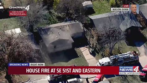 Fire Crews Respond To Oklahoma City House Fire Youtube