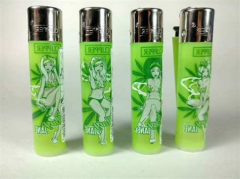 Clipper Refillable Lighters Full Size Mary Jane P