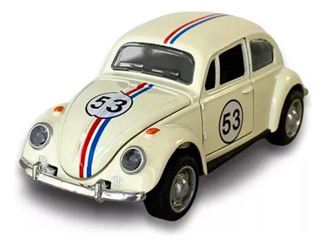 Miniatura Volkswagen Fusca Herbie Escala Mercadolivre