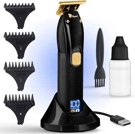 Fagaci Cordless Trimmers For Barbers Turbo Power With Precise Cutting