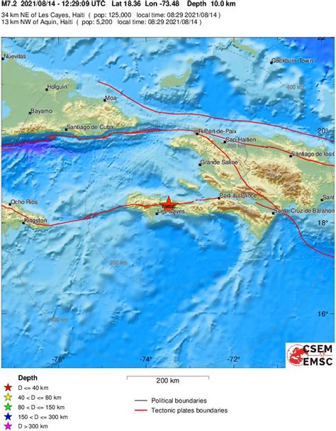 Schweres Erdbeben In Haiti Unwetteragentur