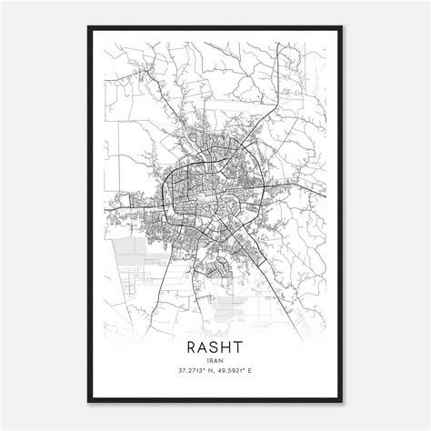 Rasht - Custom Maps & Posters