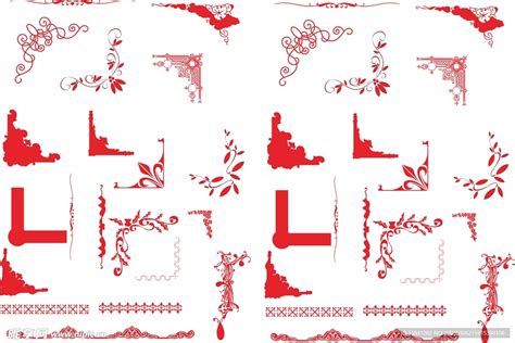 中式矢量边框线条素材设计图广告设计广告设计设计图库昵图网