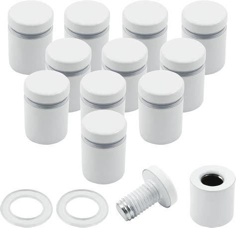 Amazon Bivethoi Pcs White Stainless Steel Standoff Screws