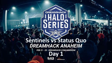 DreamHack Anaheim 2020 Day 1 Match 1 Sentinels Vs Status Quo Halo