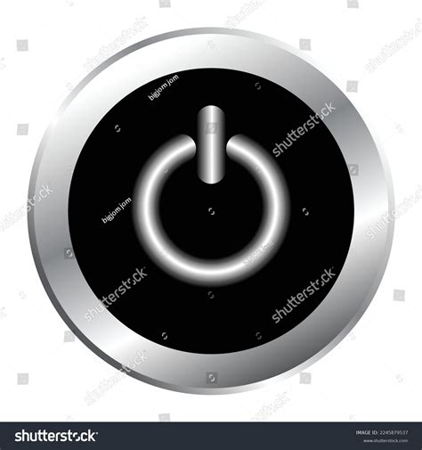 Pushbutton Switch Symbol Pushbutton Electrical Switches Stock Vector Royalty Free 2245879537