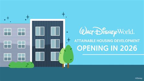 Walt Disney World Affordable Housing: Planned Opening in 2026 | Disney ...