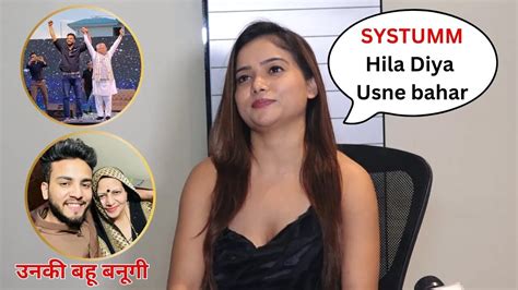 Manisha Rani React On Abhishek Malhan,Elvish Yadav Prank Video Call ...