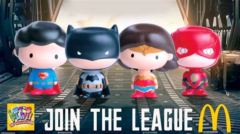 Justice League Bobbleheads From Mcdonald S Complete Set Of Toys