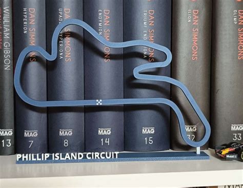 Phillip Island Circuit, Victoria, Australia racetrack by Updesky | Download free STL model ...