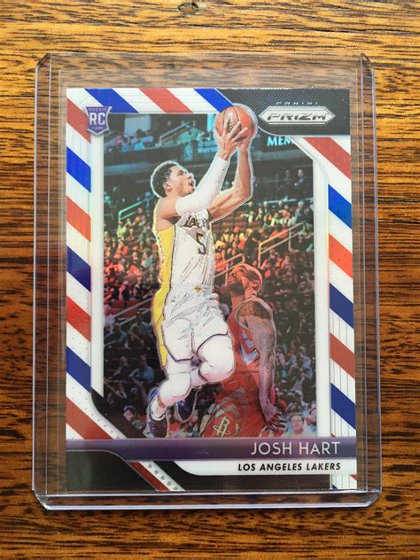 Josh Hart RC From A Jumbo 18 19 Prizm Box R Basketballcards