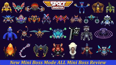 Galaxy Attack Space Shooter Defeat All Mini Boss Professionally 😎 Direct Tutorial 🚀 By