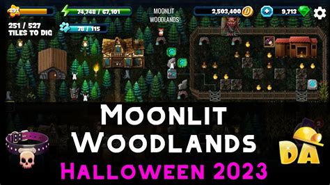 Moonlit Woodlands Halloween Diggy S Adventure Youtube