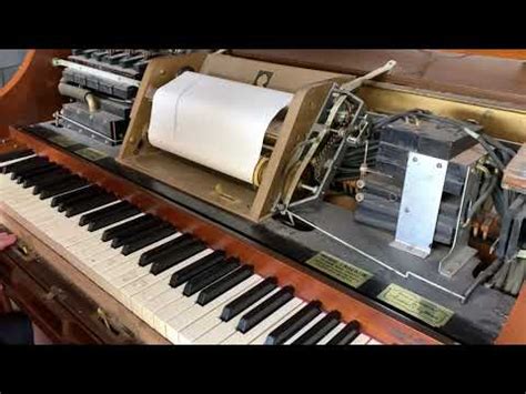 Aeolian Test Roll On Player Piano Youtube