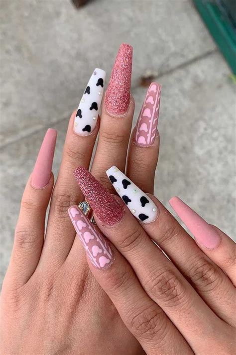 Disney Acrylic Nails Acrylic Nails Coffin Short Pink Acrylic Nails