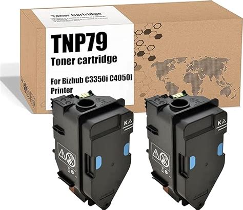 TNP79K Cartouche de toner compatible avec Konica Minolta TNP79 à