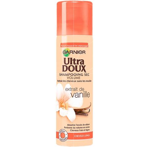 Ultra Doux Shampooing Sec Volume Extrait De Vanille Garnier Ml