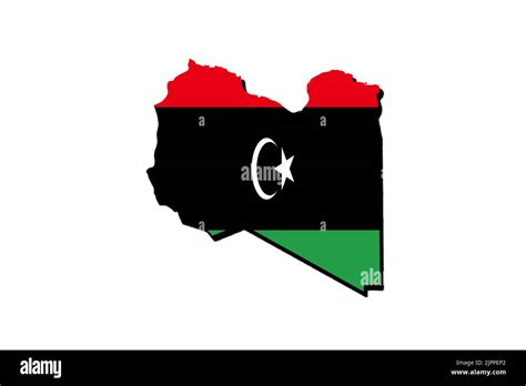 Libya Map Cut Out Stock Images And Pictures Alamy