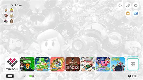 Switch Games Collage Light Packs Themezer