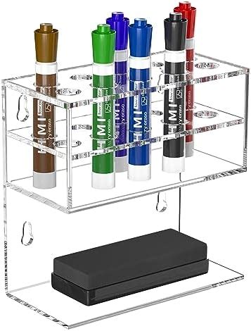 Amazon Tier Acrylic Dry Erase Marker Holder Slot Wall