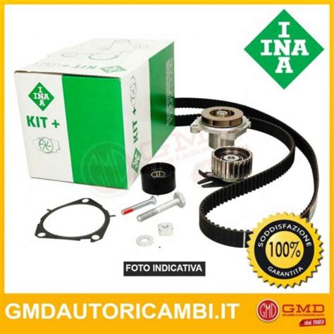 KIT CINGHIA DISTRIBUZIONE POMPA ACQUA INA CITROËN XSARA PICASSO 2 0