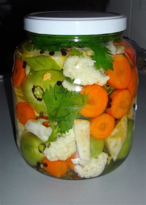 Pickled vegetables - recipe (including photos) | Life in Luxembourg