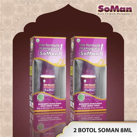 Jual SOMAN Sozo Manggata Jamu Tetet 2 X 8ml SPECIAL BUNDLING