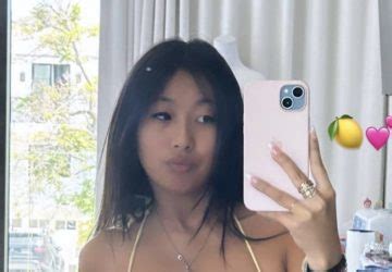 Jade Hallyday pose encore en bikini sur Instagram les internautes risquent de déchanter
