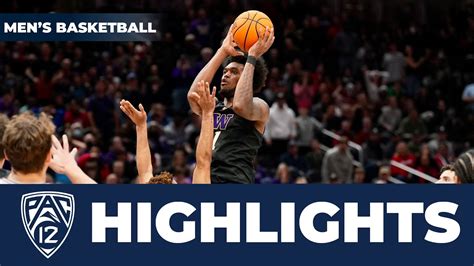 Washington Vs Eastern Washington Men S Basketball Highlights