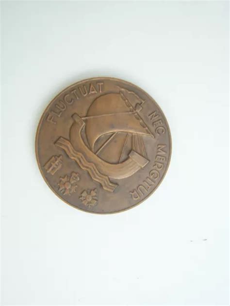 MEDAILLE EN BRONZE Ville De Paris 1969 EUR 9 00 PicClick FR