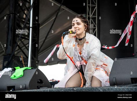 Nadezhda Tolokonnikova Of Pussy Riot Performs At The Sonic Temple Art