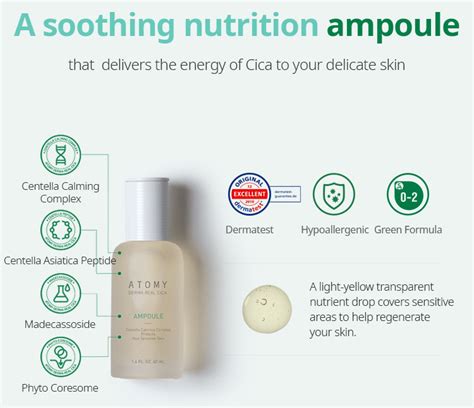 Atomy Derma Real Cica Product Review For Sensitive Skin ...