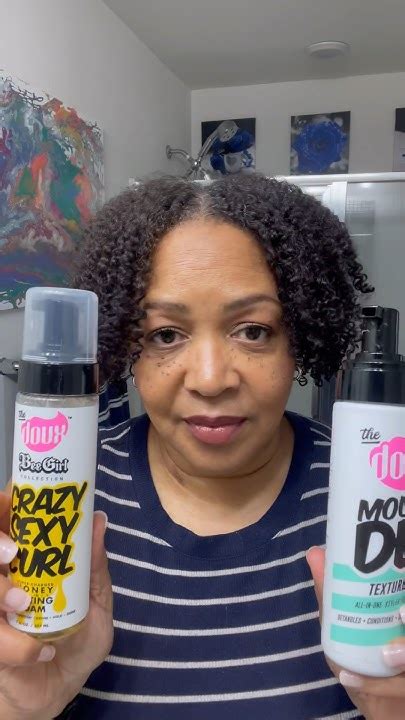 Wash N Go Crazy Sexy Curl Mousse Vs The Doux Mousse Def 🤔which One Naturalhairjourney Youtube