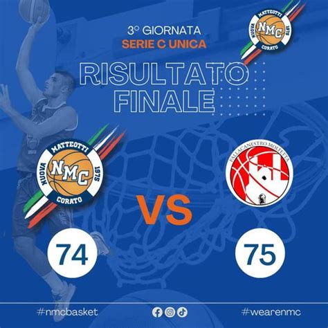 Basket Nuova Matteotti Corato Che Sfortuna Il Molfetta Sbanca Il