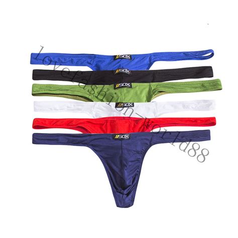 Pack Men S Modal Low Rise Bikini Thong G String Briefs Tanga Underwear