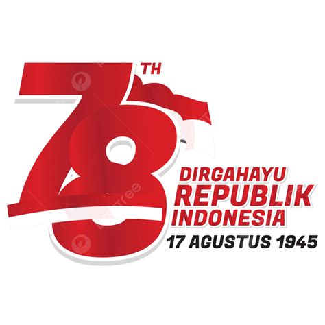 Logo Of Hut Ri Th Happy Republic Indonesia Vector Indonesia Hot Sex Picture