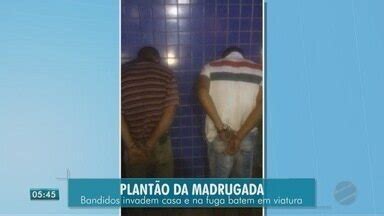 Bom Dia MT Bandidos Invadem Casa E Na Fuga Batem Em Viatura Globoplay