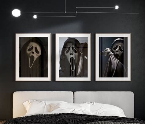 GHOSTFACE: Scream Fan Art Poster Set of 3 Horror Posters - Etsy