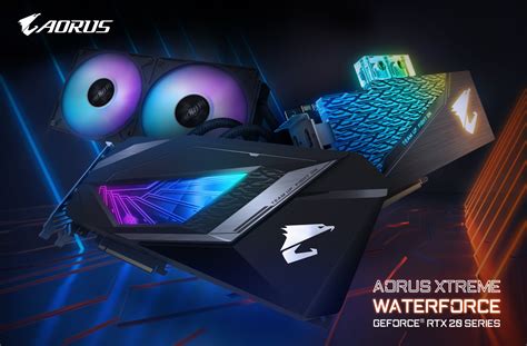 Gigabyte Geforce Rtx Aorus Xtreme Waterforce Lineup Detailed