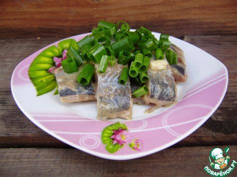 Селедка в горчичном соусе – кулинарный рецепт