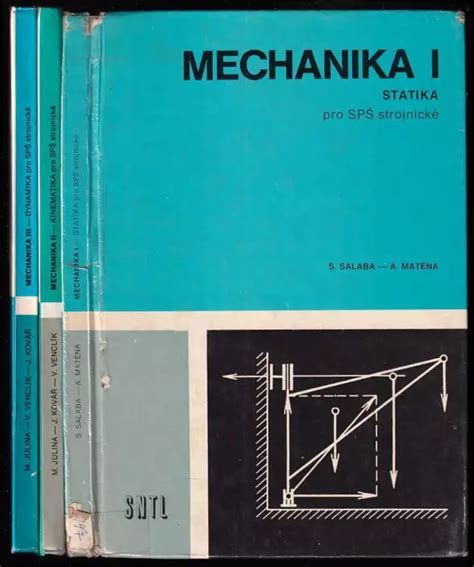 Mechanika I Iii Statika Kinematika Dynamika Josef Kov