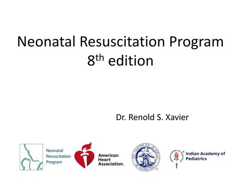 Neonatal Resuscitation Program Eighth Editionpptx