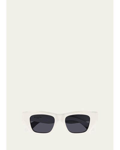 White Alaïa Sunglasses For Women Lyst