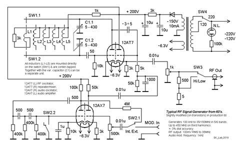 Rf Signal Generator Circuit Schematic