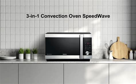 Galanz Gswwa16s1sa10 3 In 1 Speedwave With Totalfry 360 Microwave Air Fryer Convection Oven