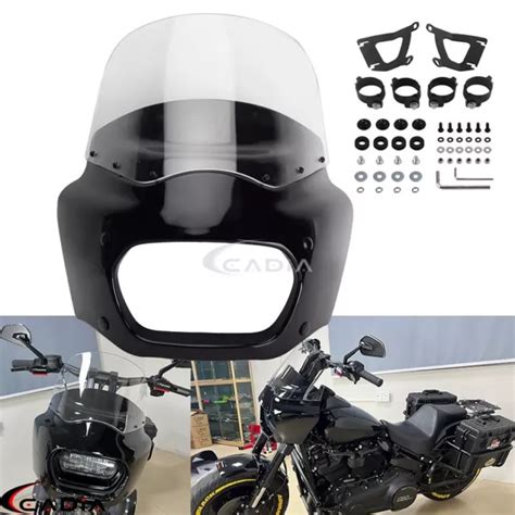 For Harley Fat Bob 114 Fxfbs 2018 2024 Fxfb Headlight Fairing W 11 Windshield Eur 214 15