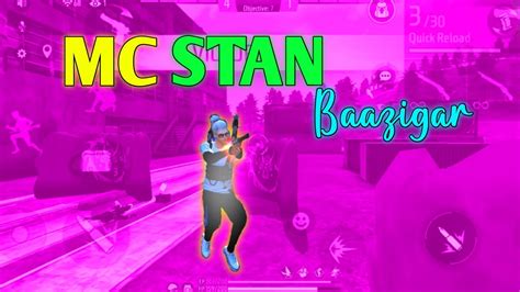 Mc Stan Baazigar Ft Divine Free Fire Montage By Mbss Gaming