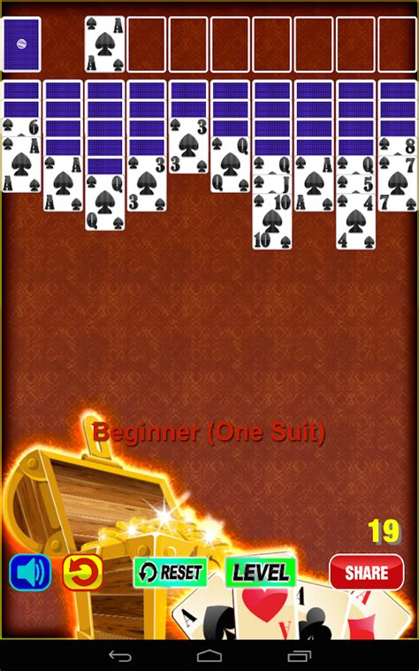 Gold Coin Treasures Classic Spider Solitaire Free For Kindle Fire 2015 New Spider Solitaire